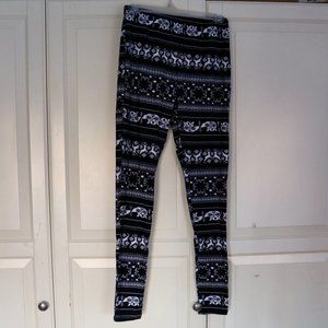 patterned leggings